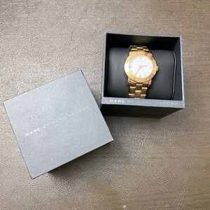 Marc by Marc Jacobs rose gold watch